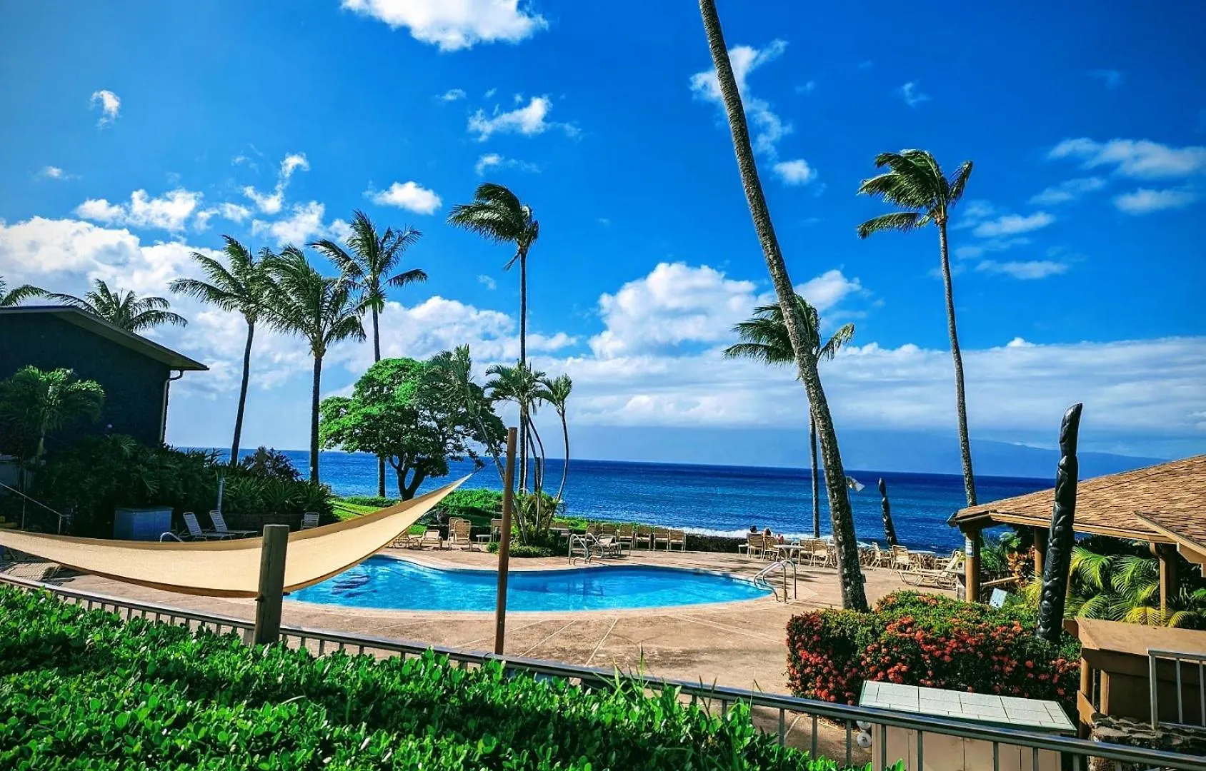 Kahana Napili Shores - Ocean Front Ground Floor شقة فندقية
